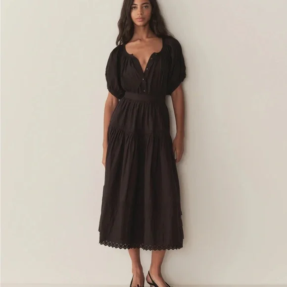 Doen Sebastian Skirt in Black - Picture 6 of 10